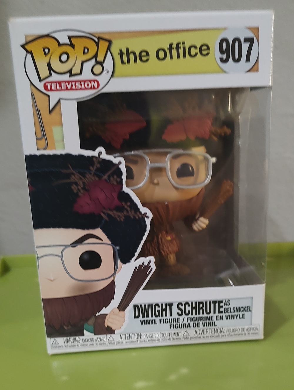 Funko Pop 907 The Office Dwight Shrute As Belsnickel